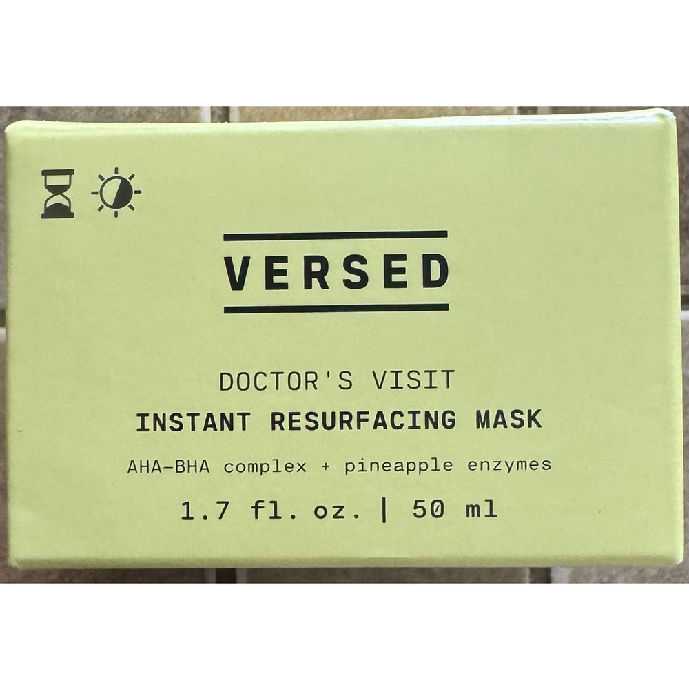 Versed Doctor's Visit Instant Resurfacing Mask 1.7 fl oz Yellow